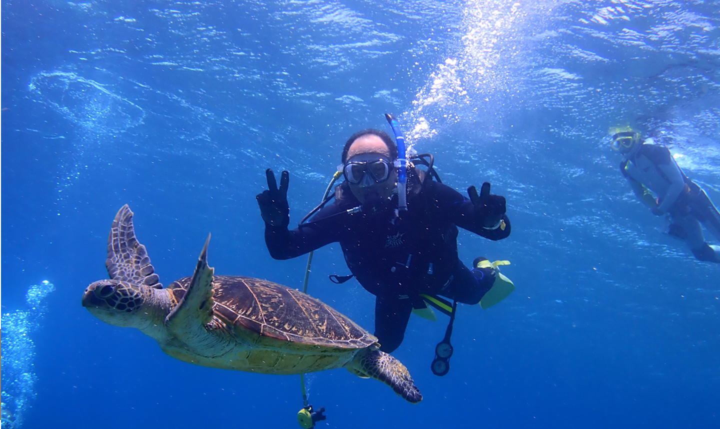 PADI オープン・ウォーター・ダイバー やまちゃん