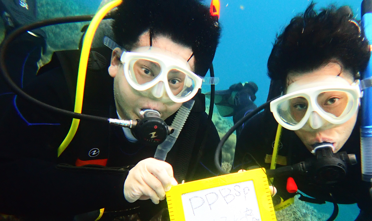 PADI ピーク・パフォーマンス・ボイヤンシー カトーさん