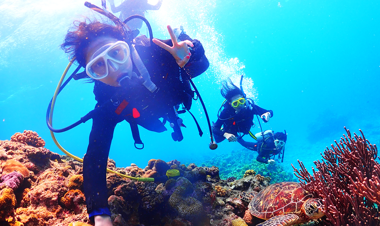 PADI オープン・ウォーター・ダイバー さや